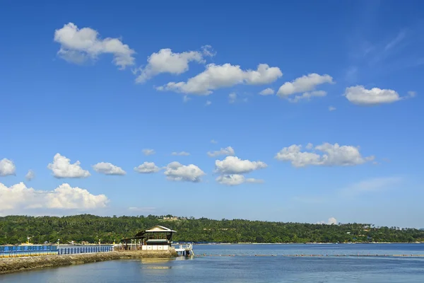 Ferieninsel-Steg — Stockfoto