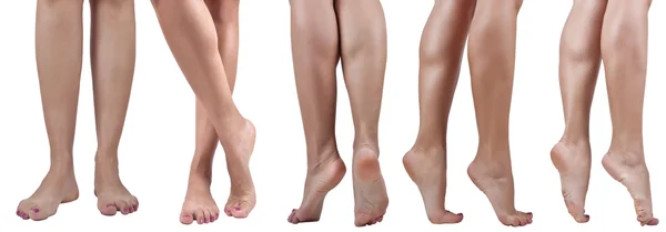 diz için farklı pozlar kadın çıplak bacaklar