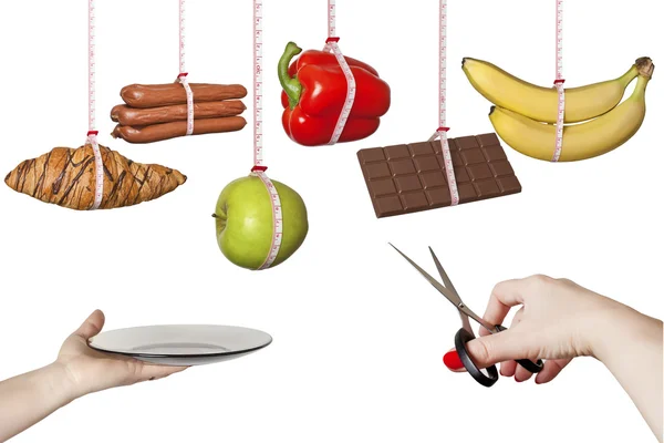 The choice of products.Healthy eating. — Stock Photo, Image