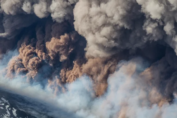 Erupção do vulcão Etna — Fotografia de Stock