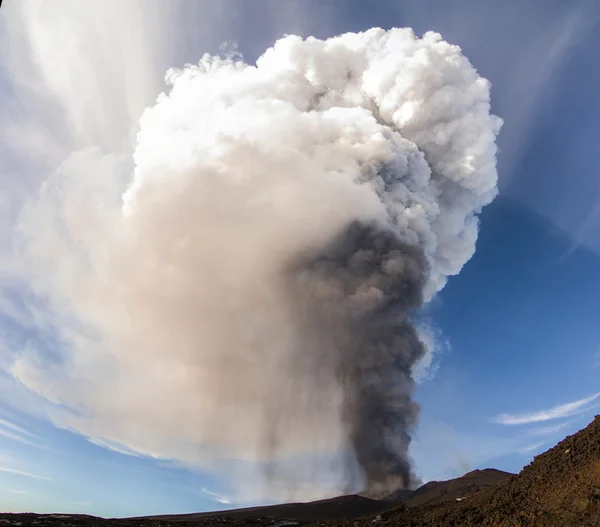 Etna 화산 분화 — 스톡 사진