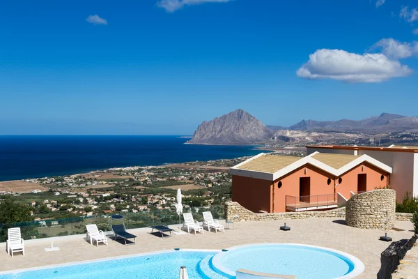 Visa av San Vito lo Capo — Stockfoto