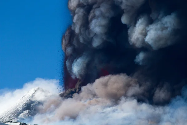 Etna Eruption — Stock Photo, Image