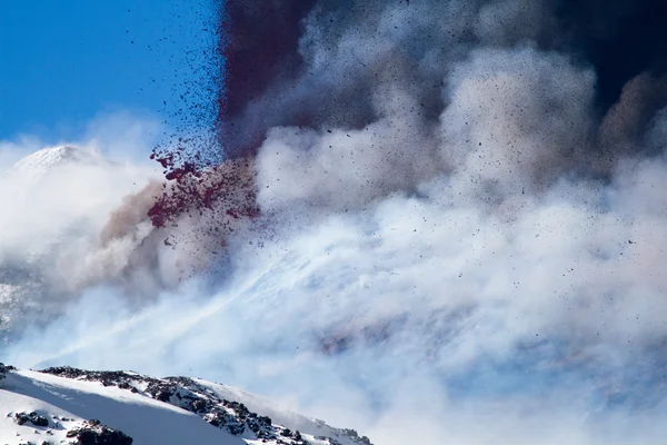 Etna Eruption — Stock Photo, Image