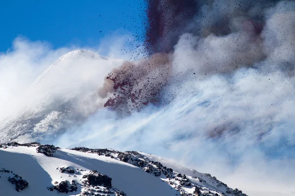 Etna Eruption — Stock Photo, Image