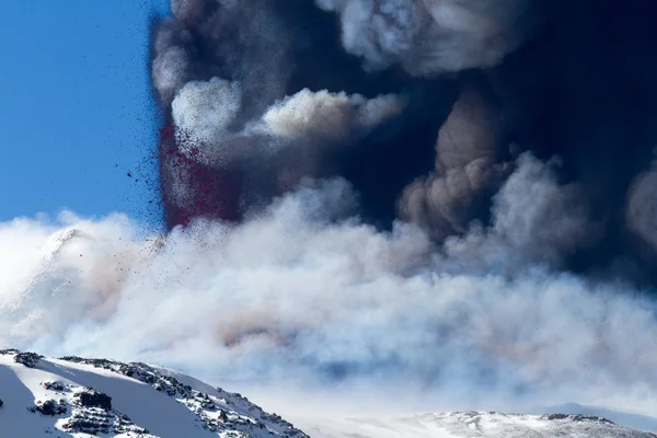 Etna Eruption — Stock Photo, Image