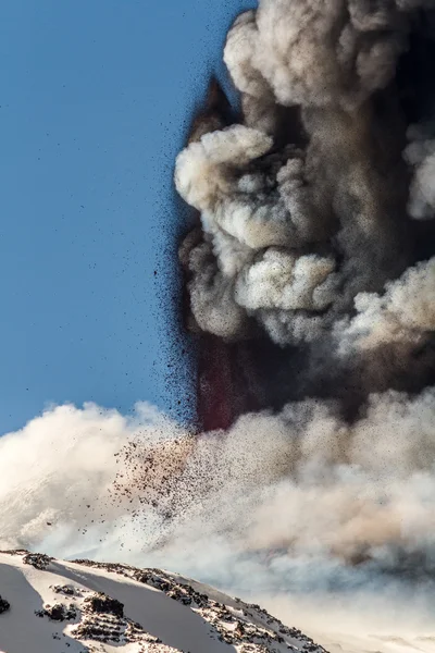 Erupción del Etna — Foto de Stock