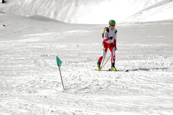 エトナ山スキー Alp - 世界選手権 2012年国際的なトロフィー エトナ — ストック写真