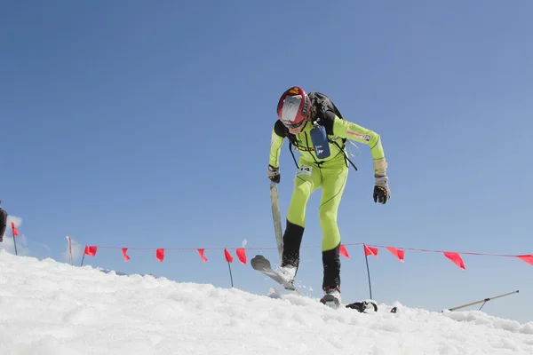 Ätna ski alp - Weltmeisterschaft 2012 internationale Trophäe Ätna — Stockfoto