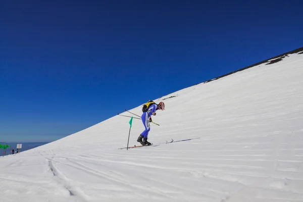 Etna Ski Alp - Campionato del Mondo 2012 Trofeo Internazionale Etna — Foto Stock