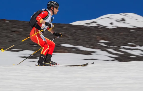 Ätna ski alp - Weltmeisterschaft 2012 internationale Trophäe Ätna — Stockfoto