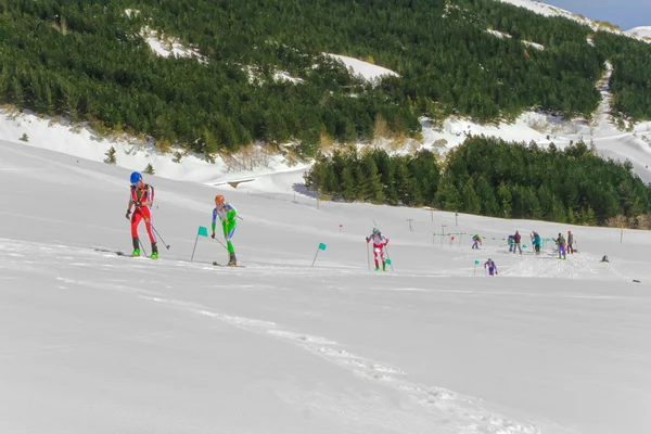 Etna Ski Alp - Campeonato Mundial de 2012 Troféu Internacional Etna — Fotografia de Stock