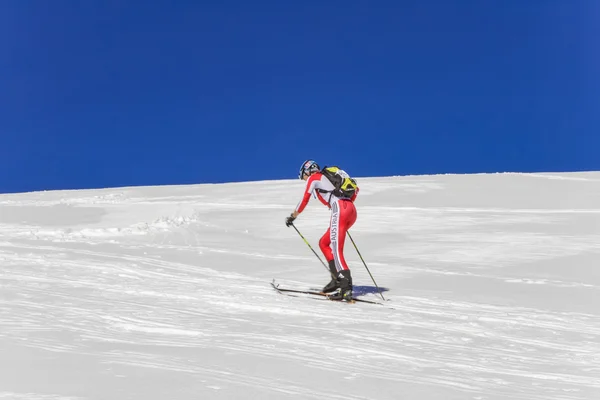 Ätna ski alp - Weltmeisterschaft 2012 internationale Trophäe Ätna — Stockfoto