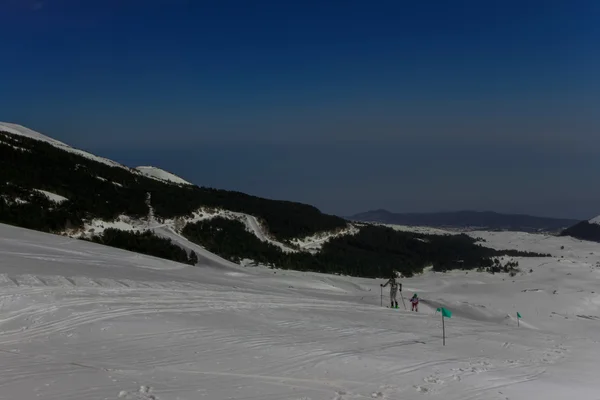 Ätna ski alp - Weltmeisterschaft 2012 internationale Trophäe Ätna — Stockfoto