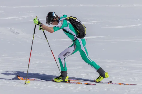 Ätna ski alp - Weltmeisterschaft 2012 internationale Trophäe Ätna — Stockfoto