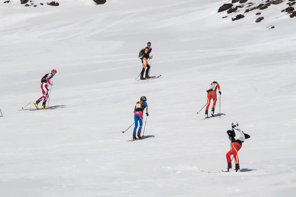 Etna 스키 Alp-세계 선수권 대회 2012 국제 트로피 Etna — 스톡 사진