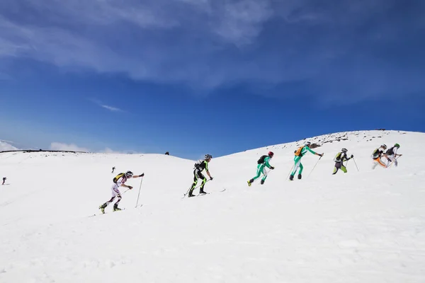 Etna Ski Alp - Campeonato del Mundo 2012 Trofeo Internacional Etna —  Fotos de Stock