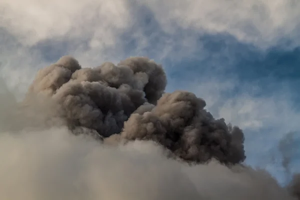 Erupcja Etny i lawy — Zdjęcie stockowe