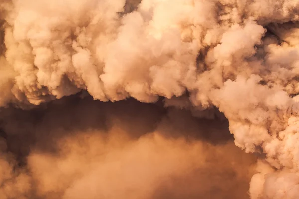 Erupcja Etny i lawy — Zdjęcie stockowe