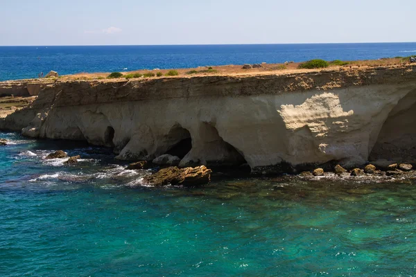 Strand in Sizilien - Reservat des Plemmirio in Syrakus — Stockfoto