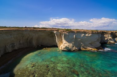 Sicilya - Syracuse plemmirio rezerv Beach
