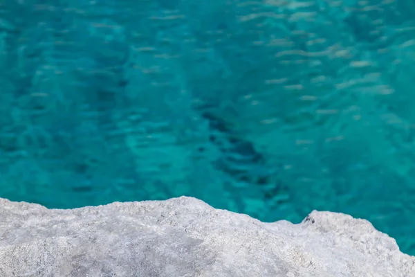 Beach in Sicily - Reserve of the plemmirio in Syracuse — Stock Photo, Image