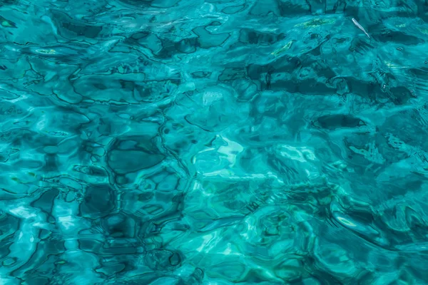 Hintergrund mit kristallklarem Wasser der Südsee italienisch — Stockfoto