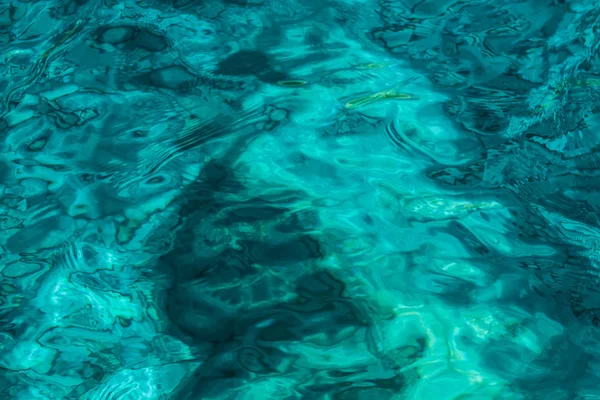 Background with crystal clear water of the South Seas Italian — Stock Photo, Image