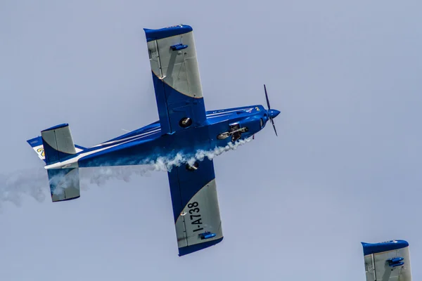 Frecce tricolori — Stock Photo, Image