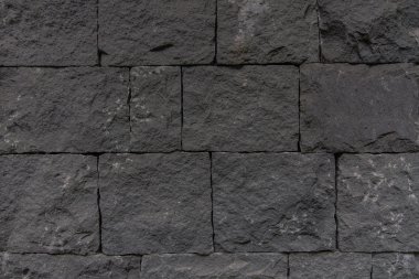 Volkanik bazalt taş doku duvar arka plan