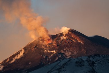 Volkan Etna Erüpsiyonu