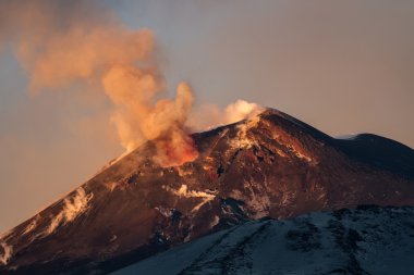 Volkan Etna Erüpsiyonu