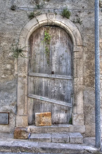 Altes tor in scicli, sizilien — Stockfoto