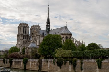 Notre Dame de Paris Katedrali. Paris. Fransa