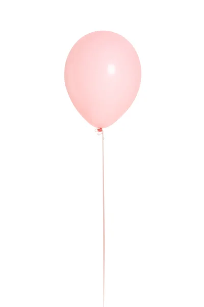 Pastel PInk Helium Balloon Isolated — Stock Photo, Image