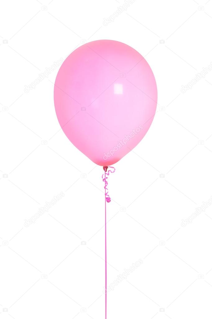 Dark pink helium Balloon Isolated — Stock Photo © kellyrichardson #72167009