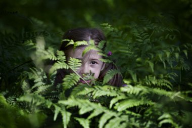 depresyon ve üzüntü ile kız