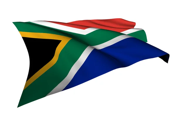 Sudáfrica - Colección de la bandera del mundo no 5 —  Fotos de Stock