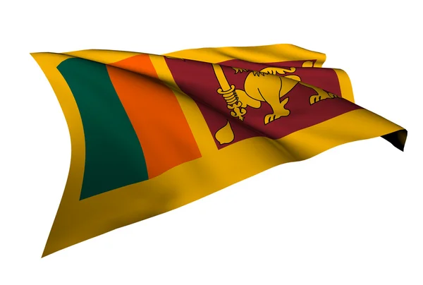 Sri Lanka Bandiera — Foto Stock