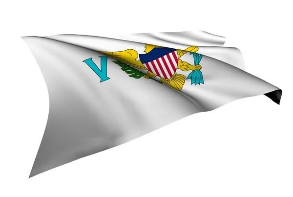 Bandera de las Islas Vírgenes —  Fotos de Stock