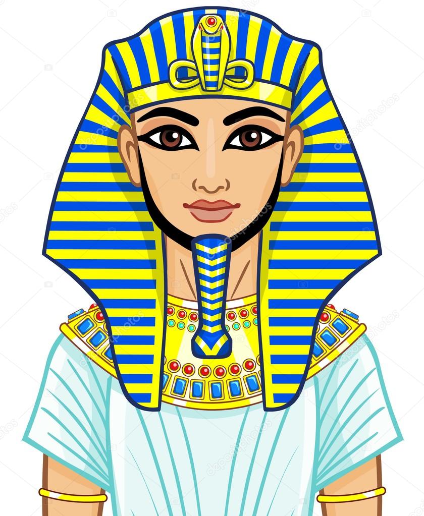 Egyptian Pharaoh Cartoon