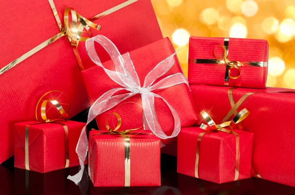 Collection of Gift Boxes — Stock Photo, Image