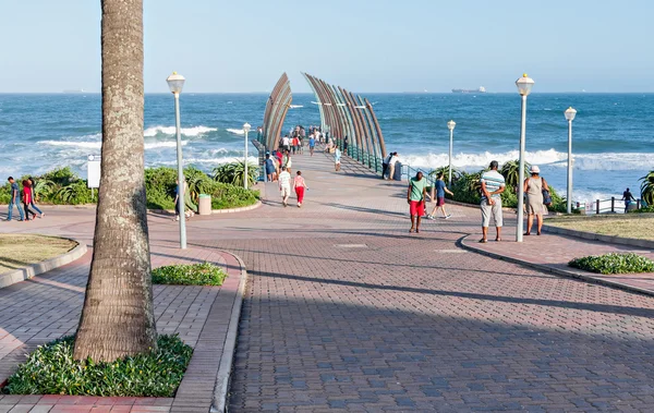 Umhlanga rochas cais — Fotografia de Stock