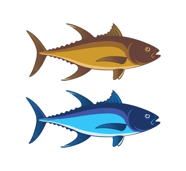 Logos thon poisson — Image vectorielle