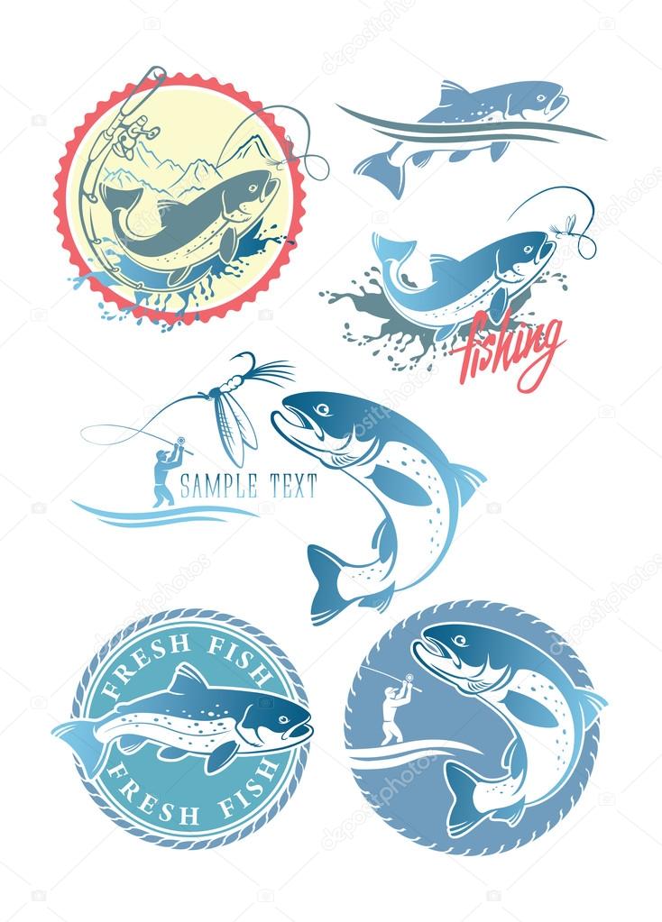 Download Fly Fishing Logos Vector Image By C Kvasay Vector Stock 117801536