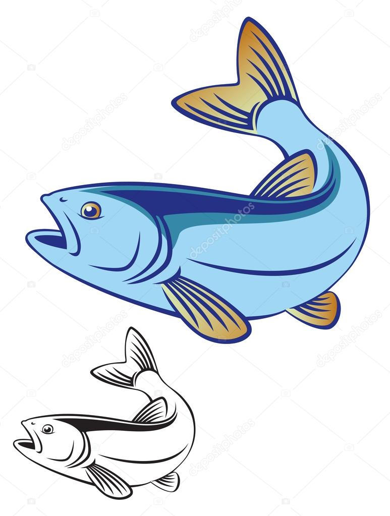 The figure shows the fish chub