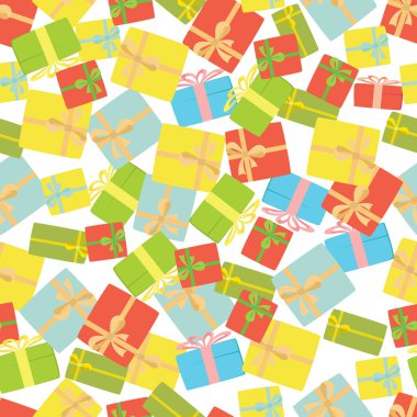 Renkli hediye kutuları