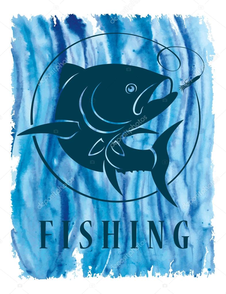 Tuna fish illustration