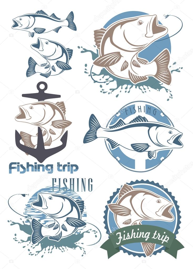 icons fish bass