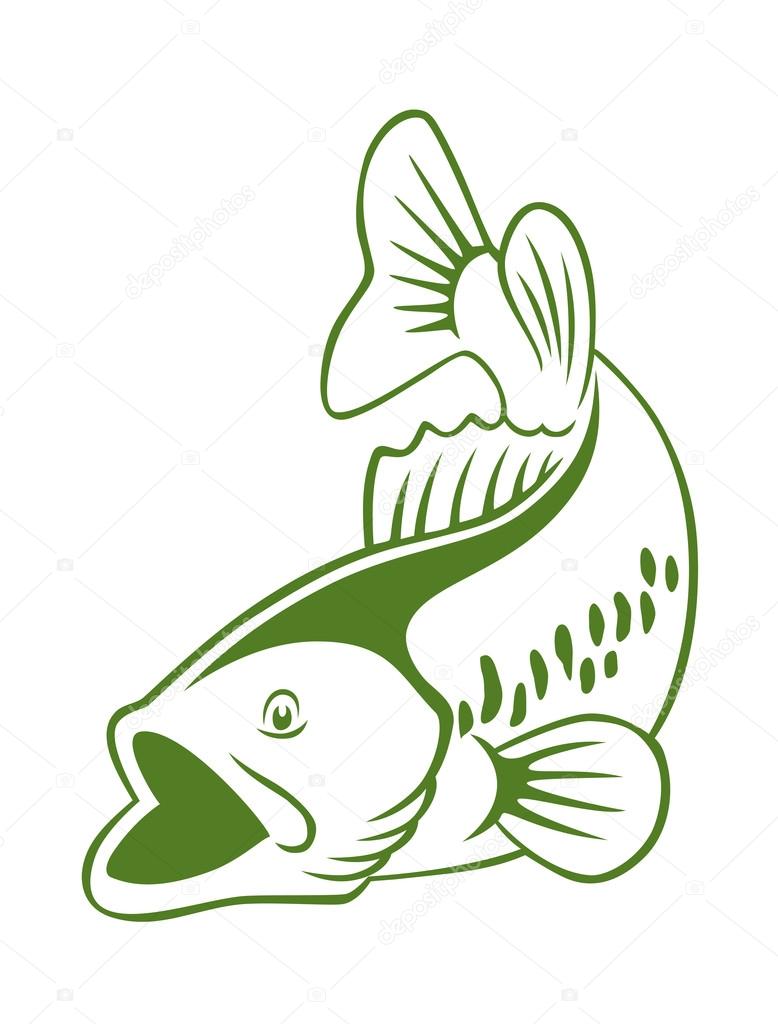 green fish perch